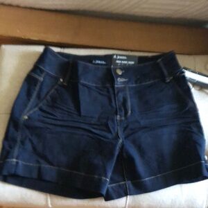 d. jeans Women's Dark Blue Jean Shorts